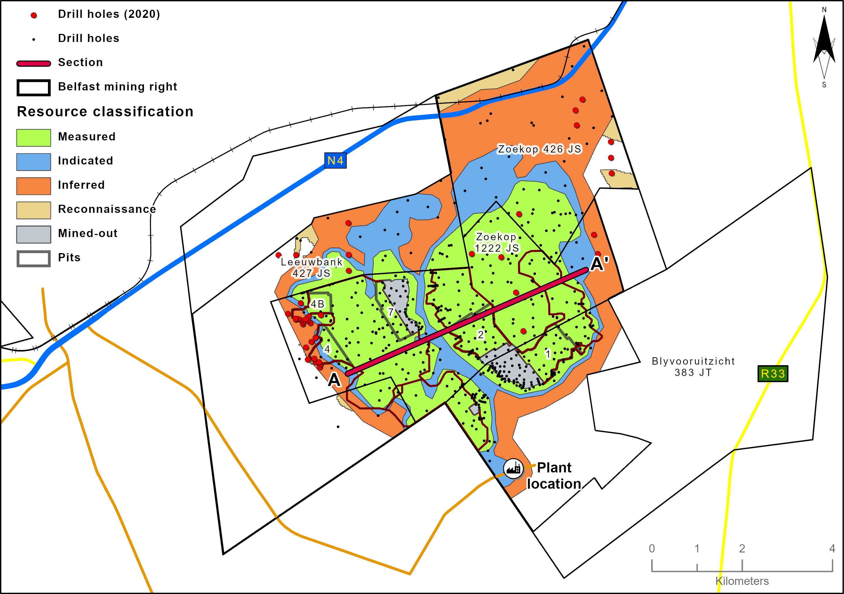 Tumelo locality map