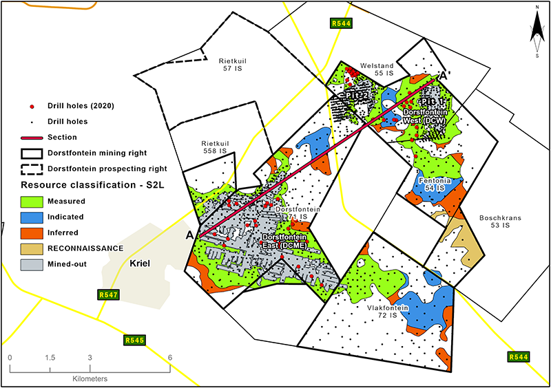 Figure 17: Dorstfontein complex