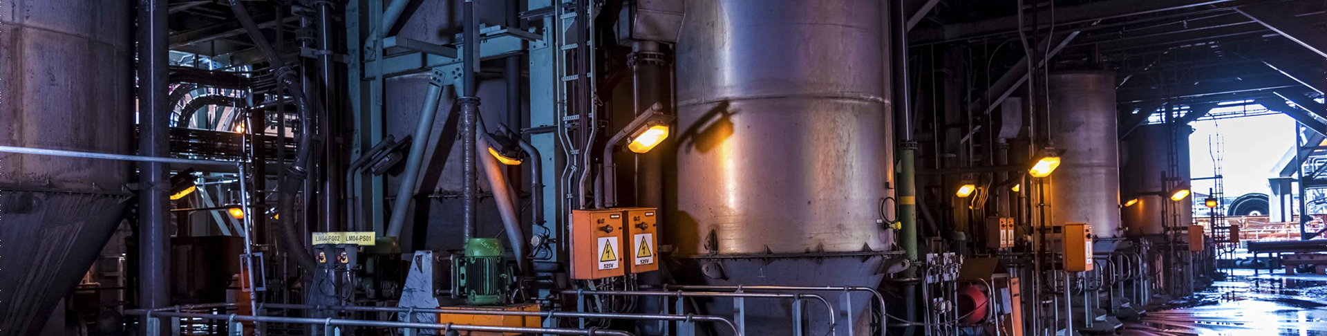 Inside a coal beneficiation plant at our Grootegeluk BU