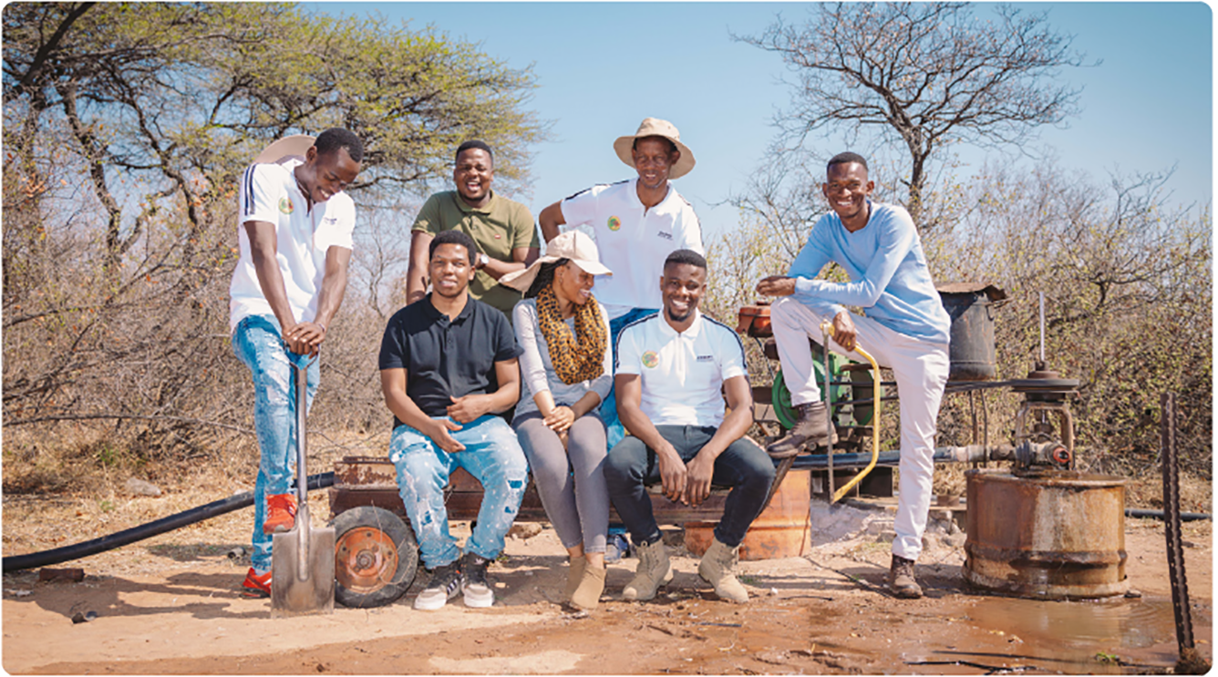 Participants of an agripreneur Exxaro ESD training programme