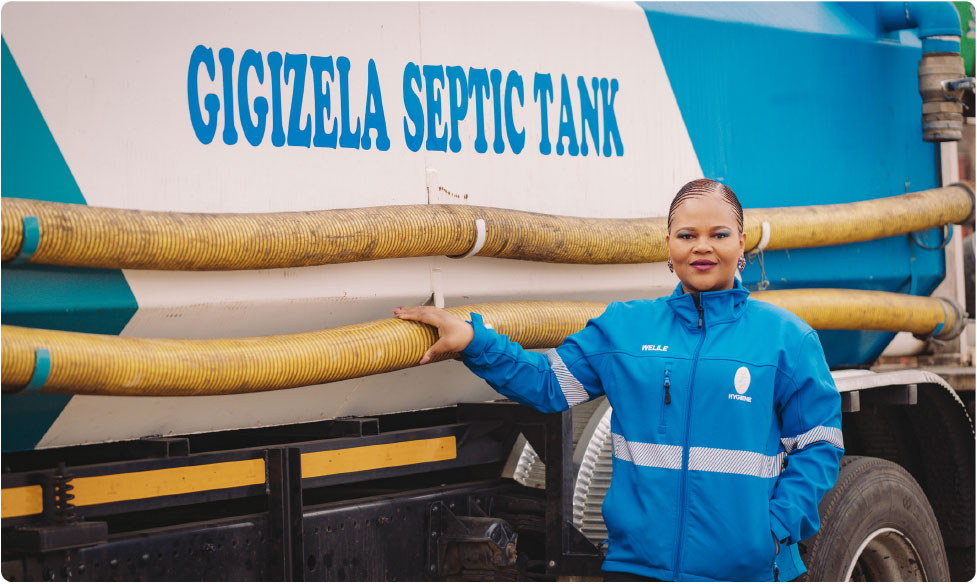 Ms Welile Nhlabathi of Gigizela Trading Enterprise