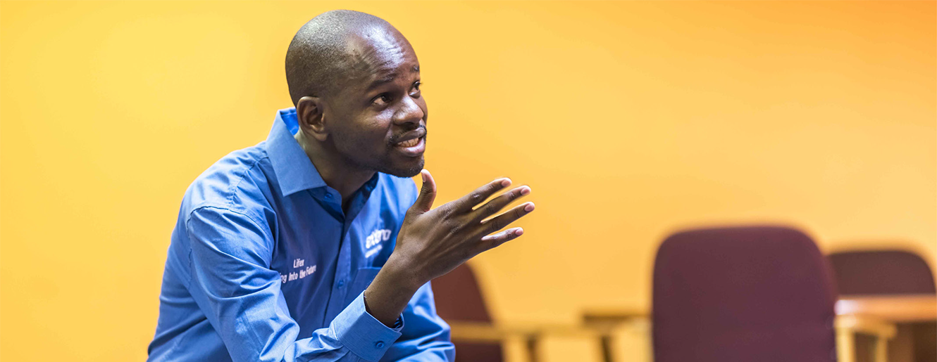 Our community development team member